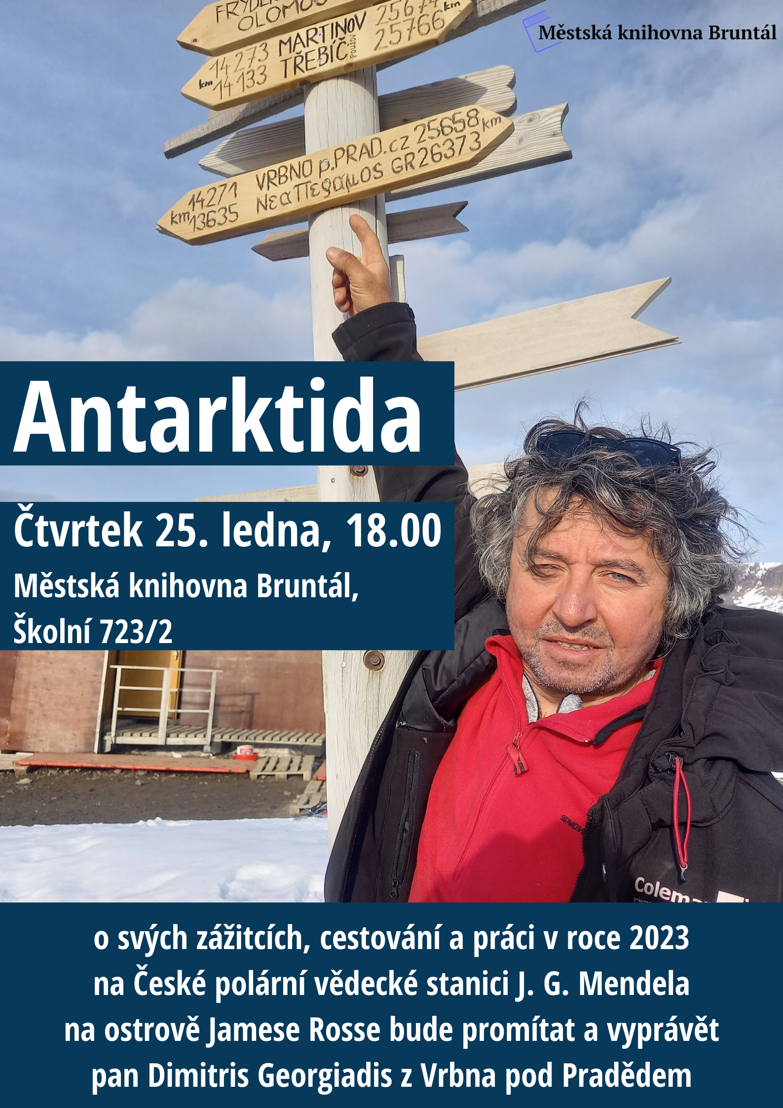 Cestopisná přednáška Antarktida