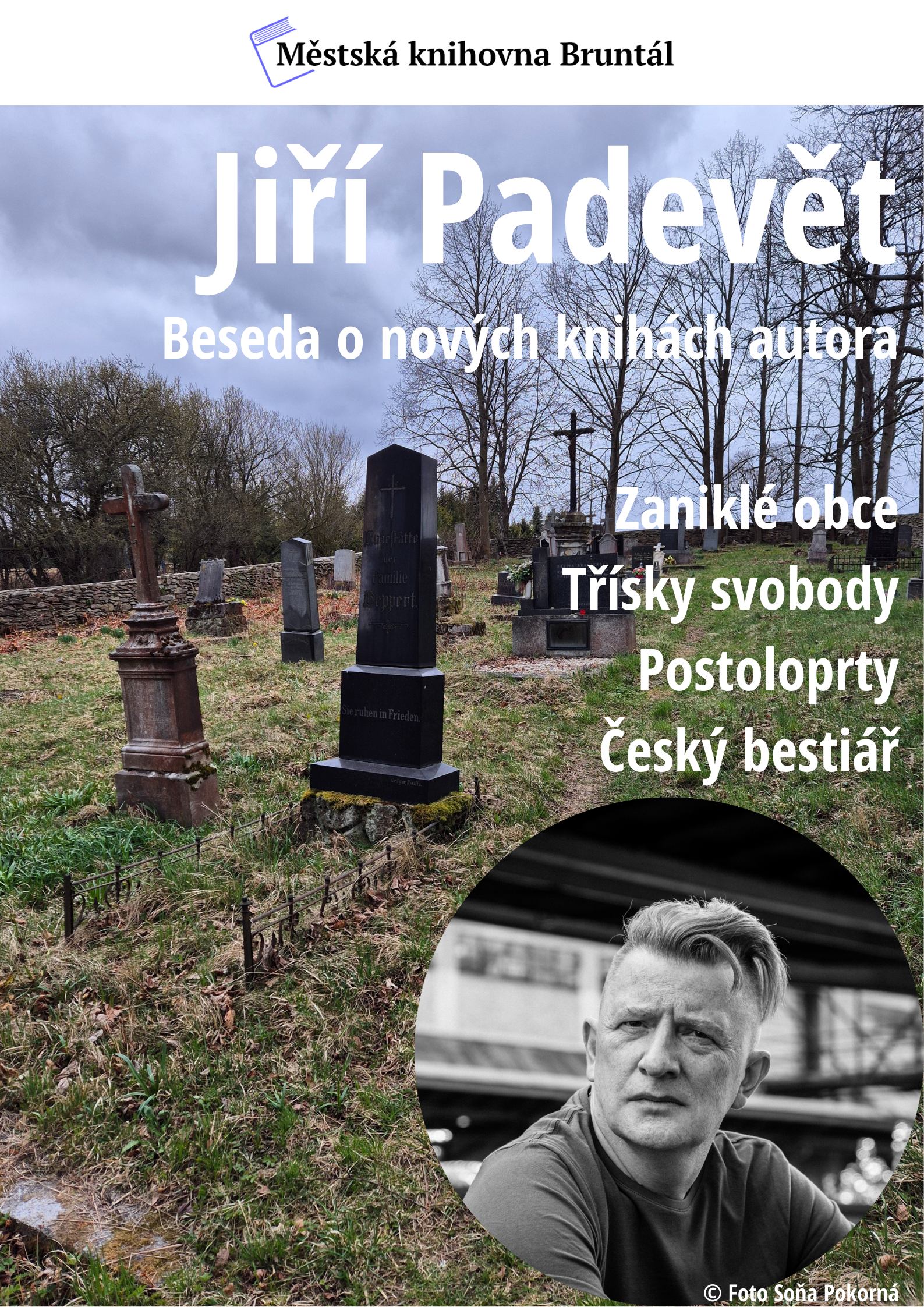 Beseda s Jiřím Padevětem odložena na jaro 2026