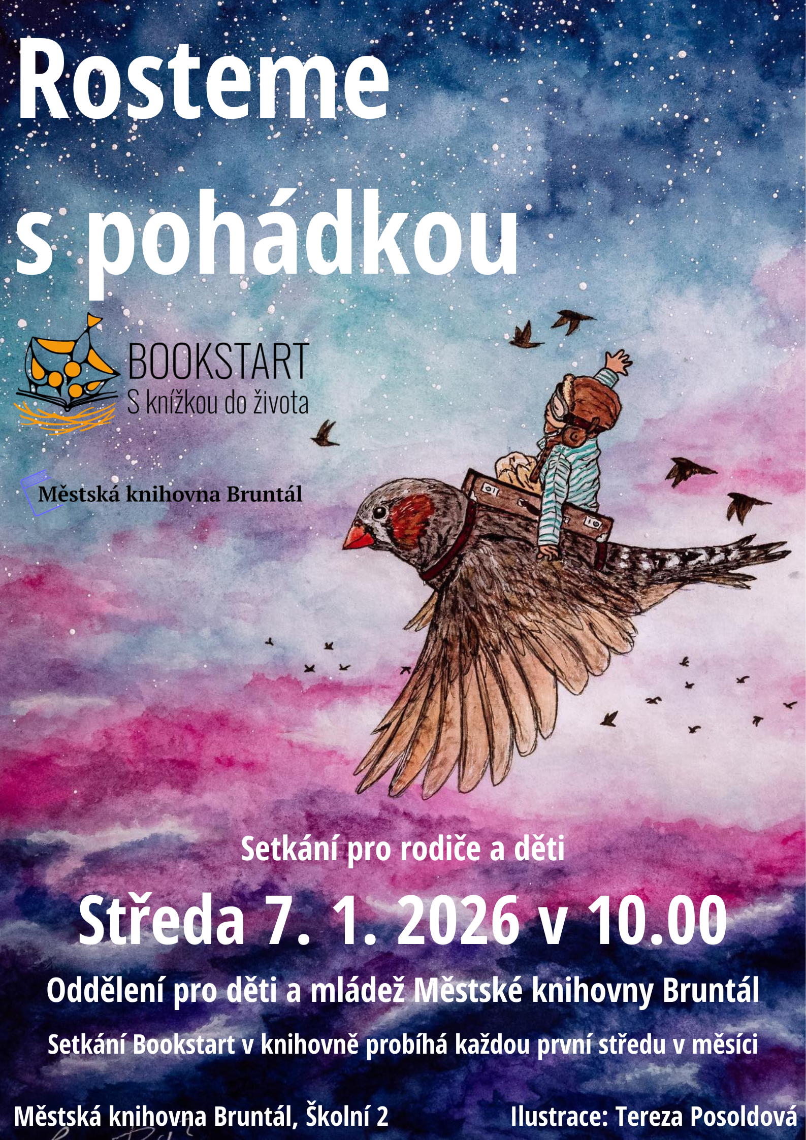 První setkání Bookstart 2026 po novém roce