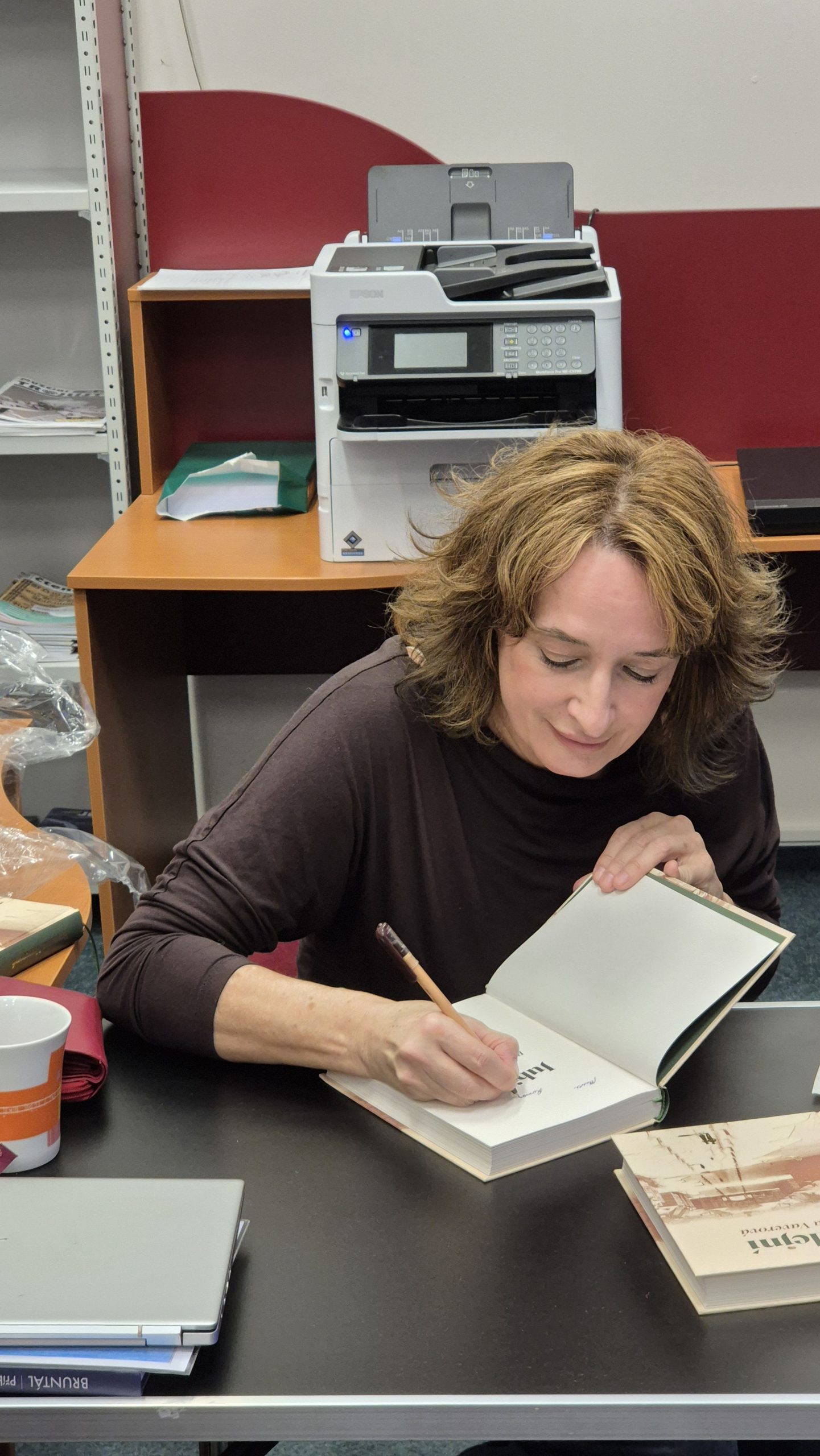 Romana Vaverová v knihovně představila román Jubilejní