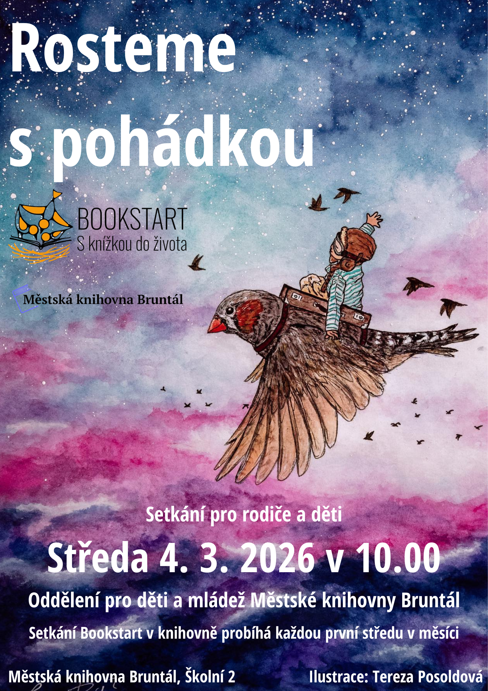 Třetí setkání Bookstart roku 2026