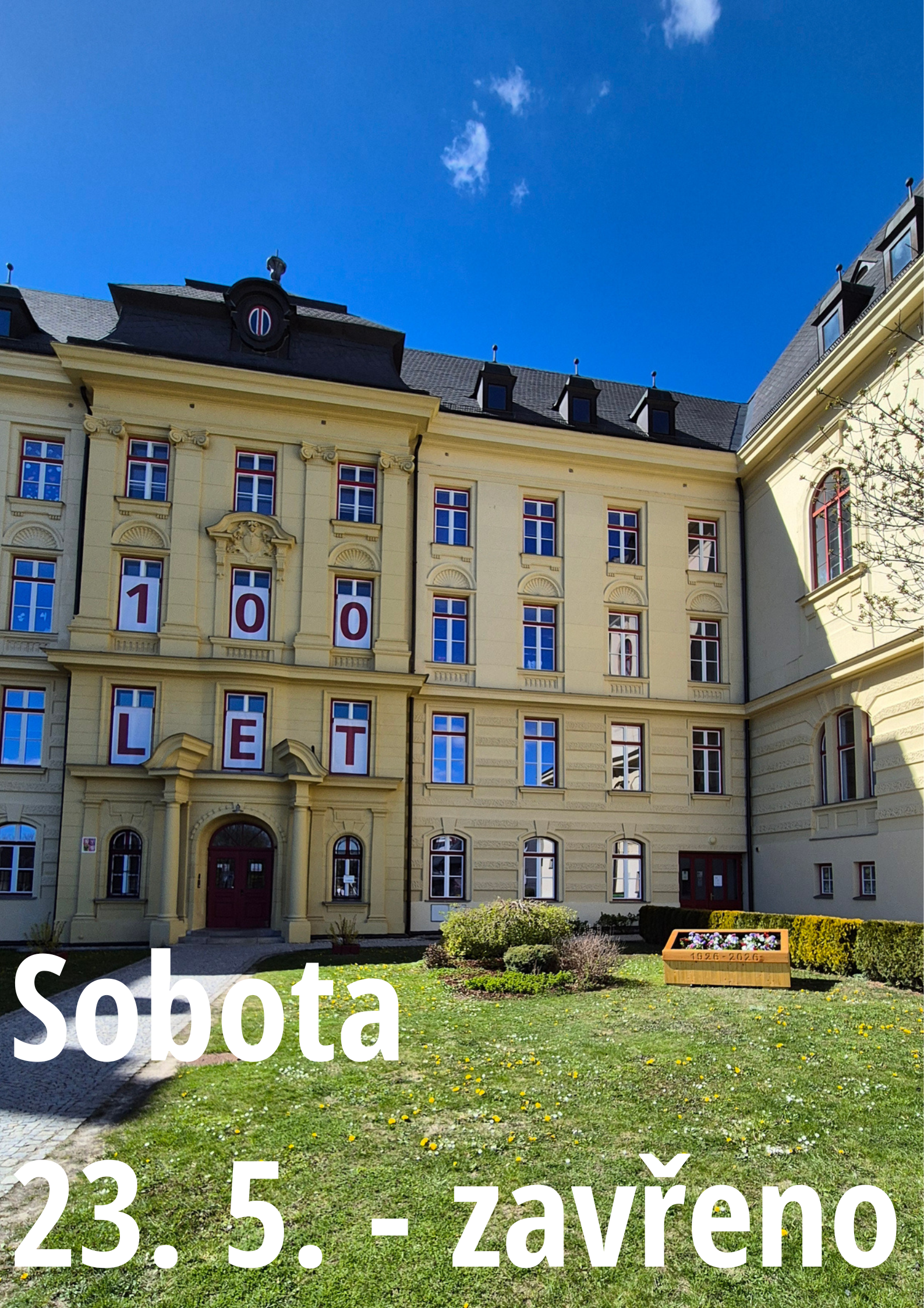 23. 5. 2026 – zavřeno