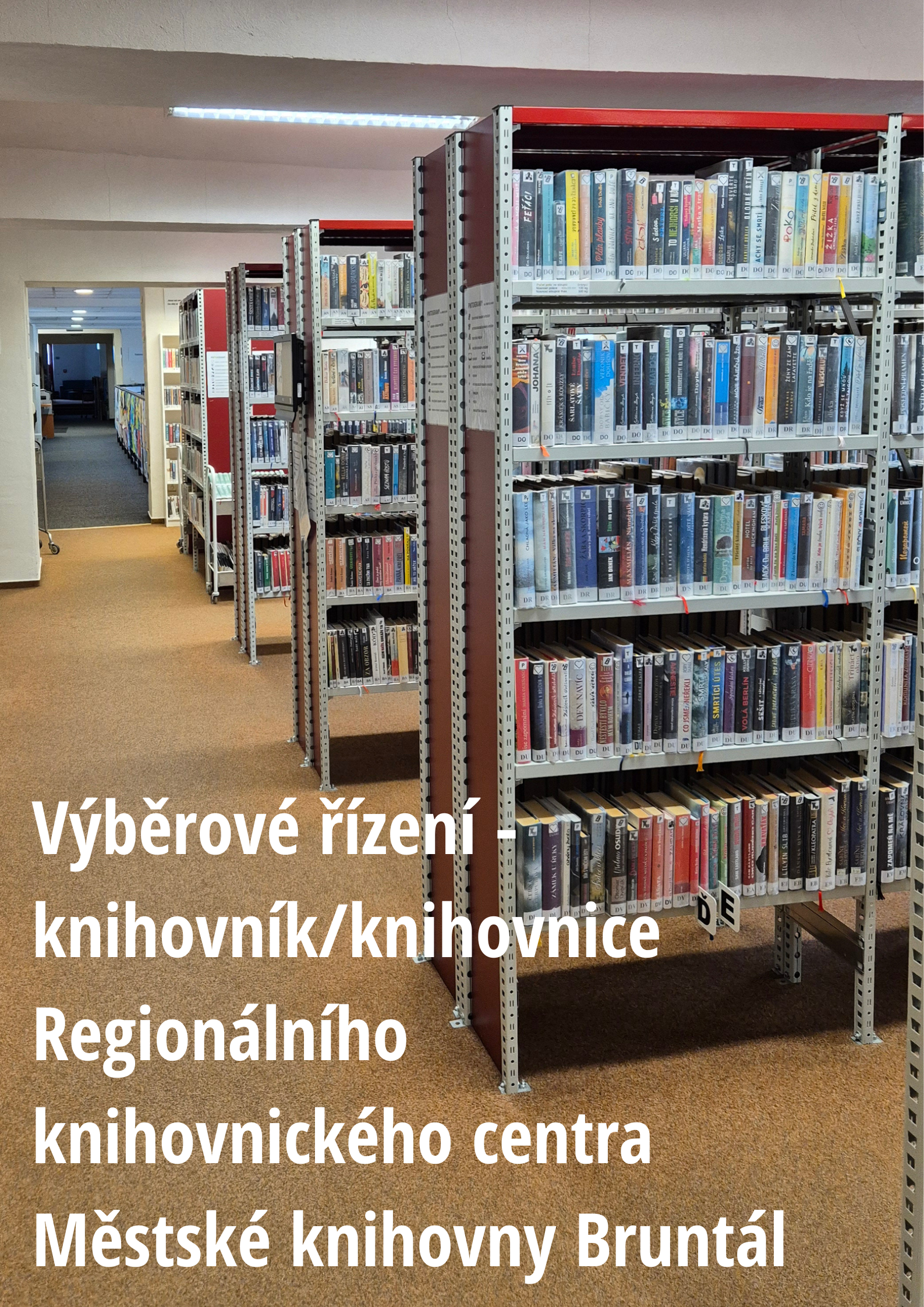 Výběrové řízení na pozici knihovník / knihovnice – pracoviště RKC